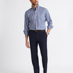 Camisa Elegante para Hombre, Diseño OEM ODM, Tejido de Poliéster, Secado Rápido, Ropa de Verano, Camisa Casual de Moda para Hombre, Tejido Suave y Cómodo - Product Image 1