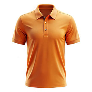 Chemise décontractée pour homme, qualité supérieure, unie, ODM, pour le golf et le tennis, prix de gros, avec tissu respirant à séchage rapide et logo personnalisé - Product Image 2