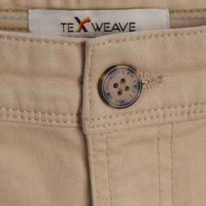 กางเกงผ้าชิโนสำหรับผู้ชายกางเกงลำลองผ้าคอตตอนสำหรับนักธุรกิจกลางแจ้งหรูหรา - Product Image 3