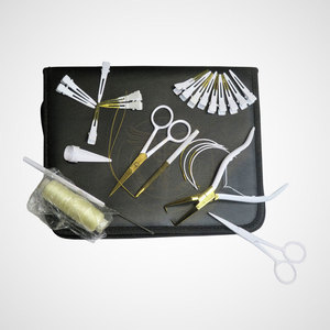 Kit d'outils pour extensions de cheveux de qualité professionnelle en acier inoxydable avec garantie de 3 ans pour la coiffure - Product Image 3