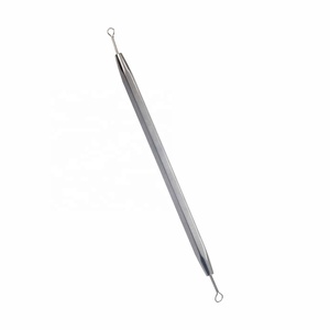 Kit professionnel d'outils en acier inoxydable pour éliminer les points noirs et les boutons, 1 pièce, extracteur pour soins de beauté du visage - Product Image 3