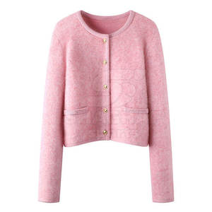 Cárdigan de Mujer, Suéter de Punto Abierto por Delante, Informal, para Uso Diario, Moda de Invierno - Product Image 6