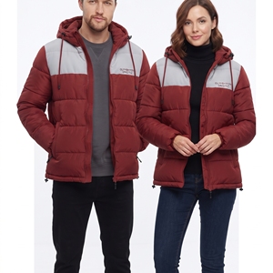 Chaquetas Acolchadas de Burbujas al por Mayor, Abrigos Acolchados Casuales de Invierno, Chaqueta Acolchada con Capucha y Cremallera Personalizada Unisex para Hombre y Mujer - Product Image 1