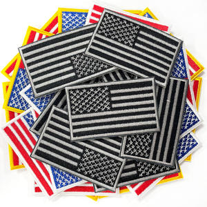 Parches de Bandera Bordados Personalizados con Velcro y para Planchar, Insignias de Banderas Nacionales para Uniformes, Chaquetas y Equipo Táctico - Product Image 6