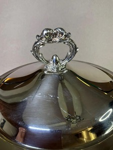 Recipiente de lujo para buffet de acero inoxidable con tapa de cierre suave para calentar alimentos al mejor precio - Product Image 3