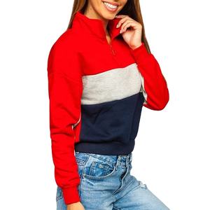Sudadera de Forro Polar Cálida de Invierno para Mujer, Sudadera con Media Cremallera, Sudadera de Manga Larga con Media Cremallera, Talla Grande - Product Image 4