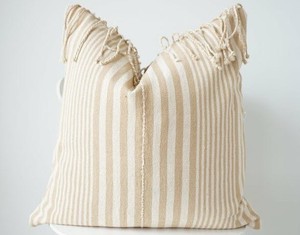 Funda de Cojín Cuadrada de Algodón INDIO con Rayas Anchas, Nueva Colección Otoño Invierno, para Uso en el Hogar, Sala de Estar y Dormitorio - Product Image 6