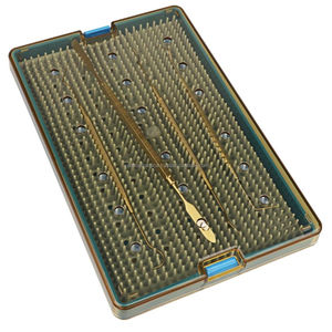 Bandeja de esterilización de silicona quirúrgica Medtrust para autoclave, tapete de silicona de una sola capa, estuche de esterilización médica, caja de desinfección - Product Image 2