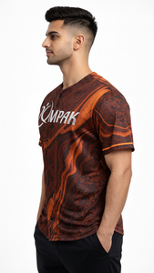 Maillot de baseball personnalisable avec impression par sublimation pour équipes masculines, marques et vêtements de sport promotionnels - Product Image 5