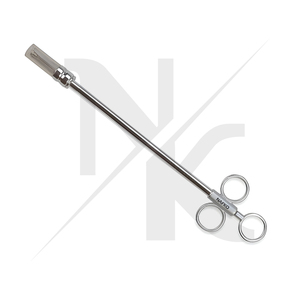 Pistola aplicadora de bolus con cabezal de plástico para ganado y animales de granja, instrumento veterinario de acero inoxidable con certificación CE - Product Image 5