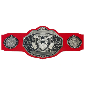 Ceinture de championnat de lutte de haute qualité, sur mesure, pour le championnat mondial des équipes en équipe et des poids lourds - Product Image 1