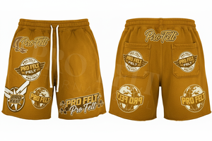 กางเกงขาสั้นสตรีทแวร์สั่งทำพิเศษ ผ้าฝ้าย 100% เป็นมิตรกับสิ่งแวดล้อม รับทำแบรนด์ตามสั่ง ขายส่ง สำหรับออกกำลังกาย ฟิตเนส ลำลอง - Product Image 5