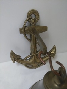 กระดิ่งทองเหลืองโบราณ Royal Brass Bell B2B ดีไซน์วินเทจ กระดิ่งทองเหลืองคุณภาพพรีเมียม สำหรับตกแต่งเรือ บ้าน ประตู นอกบ้าน วัด และสวน - Product Image 4