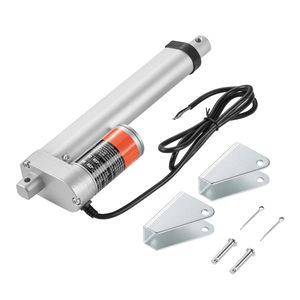 Attuatore Lineare ad Alta Capacità di Carico, Corsa 6 Pollici, 12V con Staffa di Montaggio e Protezione IP54, Cilindro da 330 libbre - Product Image 1