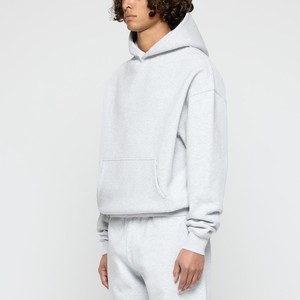 Sudaderas con Capucha Lisas de Gran Tamaño con Hombros Caídos y Logotipo Personalizado al por Mayor para Hombre, Estilo Boxy Y2K Unisex, 100% Algodón - Product Image 2