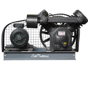 Compresseur d'air à piston haute performance avec réservoir, machine à air comprimé industrielle pour usage en usine, atelier et production N - Product Image 1