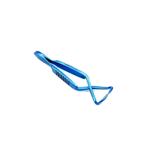 Pinces à serviettes en titane de 6 cm, forceps ophtalmiques, instruments chirurgicaux pour les yeux et l'ORL, réutilisables, usage hospitalier, certifiées CE, manuelles - Product Image 6