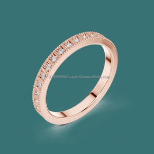 Accessoires Chic 10K Simple Dainty Ring Réglable Or Design Minimaliste - Product Image 1