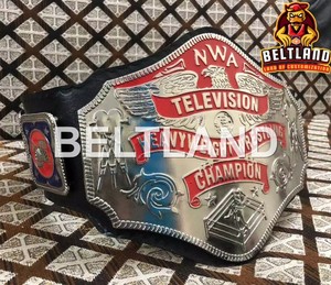 Cinturón de Campeonato de Lucha Libre Profesional NWA para Adultos, Aleación de Zinc, Forro de Cuero PU de 2mm/4mm, Personalizable, Cómodo y de Alta Calidad - Product Image 2