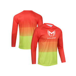 Jersey Transpirable, Ligero y Cortavientos para Ciclismo de Descenso, Motociclismo y Todoterreno, de Secado Rápido, con Corte Láser, de Poliéster y Elastano, Unisex para Adultos - Product Image 5