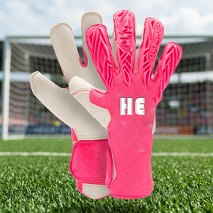 Nouveaux gants de gardien de but professionnels en latex respirant, protection des doigts, prêts pour l'entraînement et les matchs, avec logo personnalisé - Product Image 4