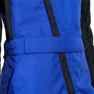 Combinaison de Karting Grande Taille Bleue à Manches Noires Coupe-Vent Respirante Unisexe avec Design Personnalisé – Vente en Gros - Product Image 5