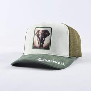 Gorra Trucker Unisex de Poliéster Estructurada con Motivo Animal Bordado en 3D, Visera Curva y Malla Transpirable para Deportes al Aire Libre - Product Image 6