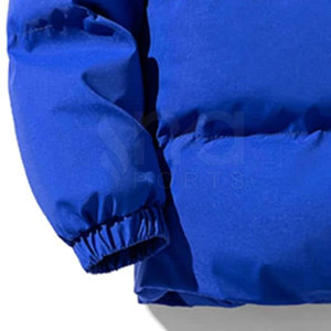 Veste d'hiver matelassée personnalisée à fermeture éclair, en stock, pour homme, en vente en ligne - Product Image 5