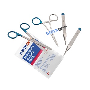 MATERNITY SUTURE PACK 4 materiales de la más alta calidad Herramienta Kit de un solo uso Ideal para hospitales y clínicas - Product Image 1
