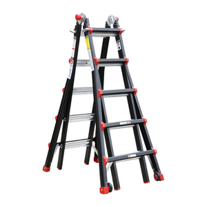 Escalera Plegable Combinada de Aluminio EN131 VIETLADDERS, Bisagra Resistente, 1 Año de Garantía, Multiusos, Industrial, Portátil, para Uso en Hoteles - Product Image 3