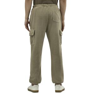 Pantalones de chándal para hombre de diseño personalizado orientado a la exportación, pantalones de patrón recto informales con estilo de Color sólido, cintura elástica de pana - Product Image 6