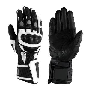 Guantes de Motocicleta de Color Sólido y Diseño Personalizado de Alta Calidad en Venta / Guantes de Motocicleta con MOQ Bajo Disponibles al Precio Más Bajo - Product Image 1