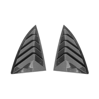Aérations de fenêtre triangulaires standard pour Tesla Model Y, en ABS, garniture décorative pour vitres latérales, accessoires extérieurs Tesla