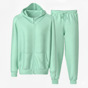 Ensemble de survêtements de sport pour hommes, survêtement de jogging pour hommes, 100% coton - Product Image 4