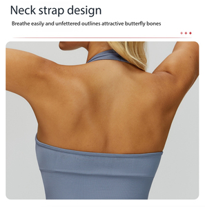 Soutien-gorge de sport personnalisé avec logo du fabricant pour femme – Idéal pour le yoga, la gym et l'exercice - Product Image 4
