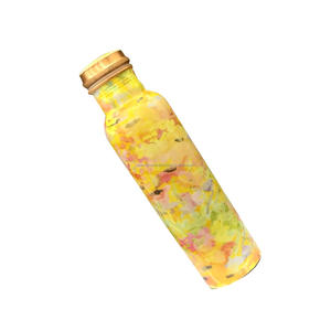 Botella de Agua de Cobre de Primera Calidad con Diseño Impreso, Saludable, a Prueba de Fugas, Duradera y Ideal para Viajes - Product Image 3