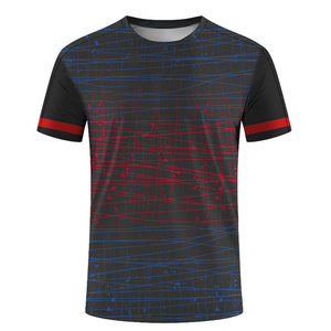 Camisetas Casuales de Alta Calidad para Hombre, Estilo Hip Hop, Sublimadas, Tejido de Poliéster/Algodón, Secado Rápido, Transpirables, Venta al Por Mayor 2026 - Product Image 5