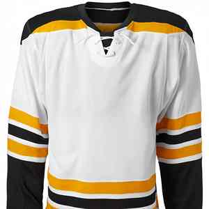 Jersey de Hockey sobre Hielo para Adultos, Diseño Moderno, Transpirable, Impresión Digital, Color Sólido, 100% Poliéster, Personalizable con Nombres y Números de Equipo - Product Image 1