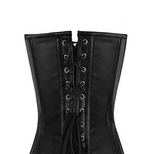 Corset en cuir pour femme, logo et couleur personnalisés, vente en gros, taille ajustée pour femme, gaine amincissante, veste sexy pour femme, best-seller - Product Image 4