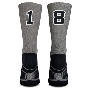 Calcetines Deportivos de Punto OEM para Niños con Logotipo Personalizado en la Parte Inferior, Calcetines de Fútbol Ecológicos para la Temporada de Primavera - Product Image 3