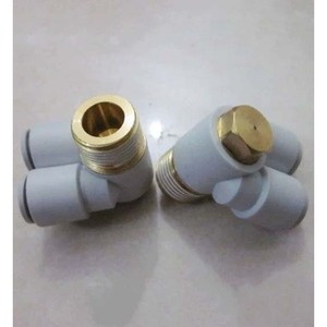 SMC Compact Straight? tube OD 4mm R1/8 Male Thread KQ2ZS04-01S - Product Image 1