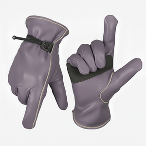 Nuevos Guantes de Conducción de Piel de Vacuno, Cabra y Oveja de Calidad, Guantes de PVC Antideslizantes, Anticorte y Anticongelantes para Hombre de Marca de Moda - Product Image 6