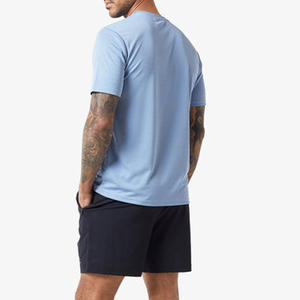 Hot Sale Product New Arrival Men Summer Short Sleeve T Shirts and Shorts <b>Twin</b> <b>Set</b> 2026 Summer <b>Sets</b> for Adults OEM - Product Image 5