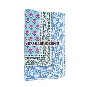 Women's <b>Hand</b> Block Print Cotton Sarong Jaipur Print Pareo Decorative <b>Bra</b>-style Summer Beach Bathing Cover - Product Image 1