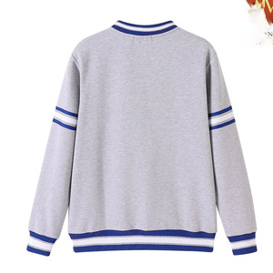 Phi Beta Sigma <b>Grey</b> Chenille Crest Crewneck <b>Sweatshirt</b> Embroidery Greek Knitted Cotton Unisex Casual Autumn Wear - Product Image 4