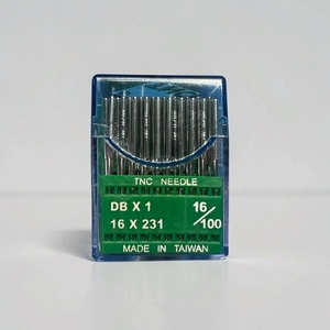 ทีเอ็นซี # เข็มเหล็ก DBx1-16x231-16/100 ผลิตในไต้หวัน สำหรับอะไหล่จักรเย็บผ้าอุตสาหกรรม - Product Image 2