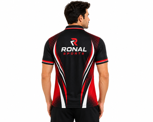 Custom Sublimation <b>Polo</b> Shirt Men Quick Dry Polyester Sports Golf Team Uniform Short Sleeve Printed Performance <b>Polo</b> OEM ODM - Product Image 4