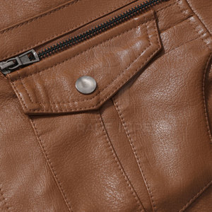 Breathable <b>Men</b> <b>Leather</b> <b>Jacket</b> Genuine <b>Leather</b> Fashion Classic Casual Outerwear <b>Men</b> <b>Leather</b> <b>Jacket</b> - Product Image 4