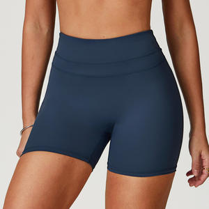 Womens High Waist Biker Shorts <b>Tummy</b> <b>Control</b> Stretch Workout Shorts Breathable Yoga Fitness Running Cycling Gym Athletic Shorts - Product Image 3