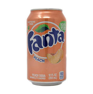 Latas Originales de Fanta Sabor Durazno de 12 oz - Pedidos al por Mayor para Máquinas Expendedoras, Tiendas de Conveniencia y Revendedores - Product Image 2